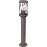 Rabalux Lampe sur pied de jardin 1xE27 Budapest Brown 8889
