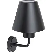 Rabalux Luminaire de façade noir Favara pour ampoule E27 R8844