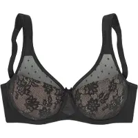 Nuance Soutien-gorge minimiseur marron / noir