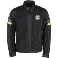 Helstons Veste textile Elron Mesh pour moto, noir, M