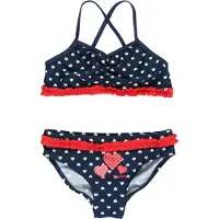 Playshoes Bikini 'Schwäne' bleu / rouge / blanc