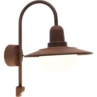 TRIO Applique marron rouille Norman avec détecteur de mouvement