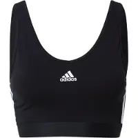 Adidas 3 Stripes Crop Sports Top Noir L Femme