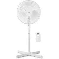 Medion Ventilateur sur pied MD 18795 | Avec télécommande | 3 Vitesses | Fonction minuterie | Réglable en hauteur