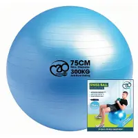 Fitness-Mad 300kg Anti-burst Swiss Fitball Doré 75 cm