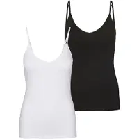 Vero moda Haut 'MAXI' noir / blanc