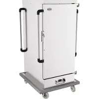 CombiSteel Chariot de banquet à 1 porte en acier inoxydable