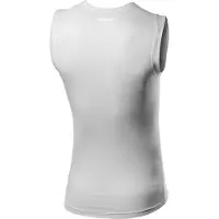 Castelli Active Cooling Sleeveless Base Layer Blanc M Homme