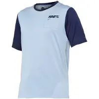 100% Hommes, Maillot de cyclisme, Ridecamp (XL), Bleu, XL