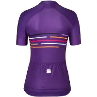 Sportful Velodrome Short Sleeve Jersey Violet L Femme