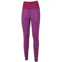 Wild Country Session All Over Print Base Layer Pants Violet DE 38 Femme