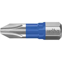 Wiha Jeu d'embouts T 25 mm Phillips (PH2) 5 pcs 1/4" dans un coffret (41599) (Porte-embout)
