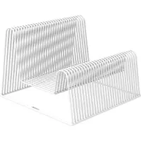 Zomo VS-Rack Wave White rack pour disques vinyles