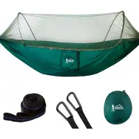 Royokamp Hamac touristique avec moustiquaire 290x140cm (180 kg)