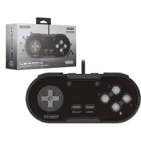Retro-Bit Manette USB RetroBit Legacy 16 - Noire - Switch, PC, Steam, Raspberry Pi