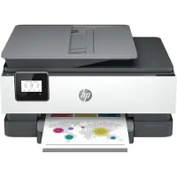 HP Imprimante à jet d'encre thermique multifonctionnelle OfficeJet 8015e avec Wi-Fi