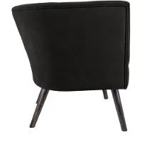 Leitmotiv Fauteuil de salon design velours Explicit - Jaune ocre