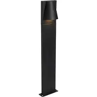 QAZQA Lampadaire d'extérieur industriel noir IP44 - Femke