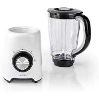Nedis Blender | 800 W | 1.5 l | Plastique | 2 vitesses | Noir / Blanc