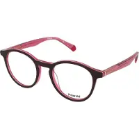 Polaroid Lunettes de Vue PLD D391 48/19/145 Burgundy pink Acetate UNISEX PLD D391