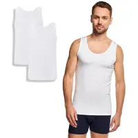 Bamboo Basics Débardeurs Stef Homme (Lot de 2)