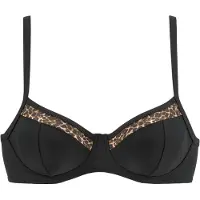 LASCANA Hauts de bikini 'Adele' beige / marron / noir