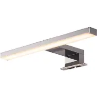 SLV Dorisa LED lampe de miroir, courte 30 cm chrome 4000K, IP44