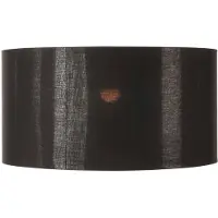 SLV Leuchtenschirm Fenda, rund, 700 mm, schwarz, kupfer