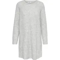 ONLY Robes en maille 'ONLCarol' gris clair