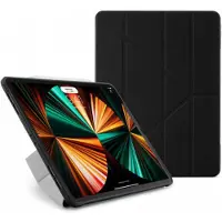Pipetto Origami No1 Original TPU Tablet Case - Couverture de protection pour iPad Pro 12.9 Inch 3/4 (Apple iPad Pro 12.9 2020), Étui pour tablette, Noir