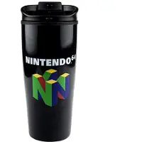 Pyramid NINTENDO - N64 - Mug de voyage 450ml, Tasse, Noir