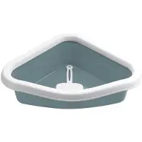 Zolux Toilettes pour chat CATHY d'angle, bleu, Zolux