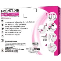 Frontline Tri-act Spot-on Chien de 2-5kg 6 Pipettes de 0,5ml