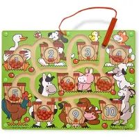 Melissa & Doug LABYRINTH Chiffres avec MUR 12280