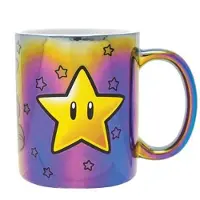 Pyramid Tasse à café Super Mario Metallic Star Power, Tasse, Multicolore