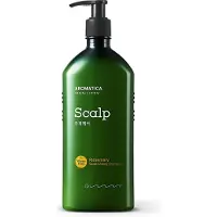Aromatica Shampooing désincrustant pour le cuir chevelu au romarin