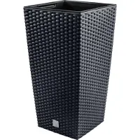 Prosperplast Rato 7,2l Pot Avec Insert 17 X 17 X 32,4 Cm Anthracite