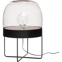 Hubsch Lampadaire en verre - blanc