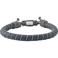 Police Pj26486bln.02 Bracelet Argenté Homme