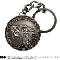 Noble Collection Game of Thrones : Porte-clés Stark Shield