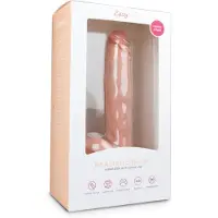 Easytoys Dildo Collection - gode ventouse réaliste avec testicules - 26,5 cm - chair