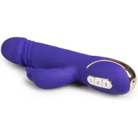 Vibe Couture Rabbit Skater - Vibromasseur à lapin, va-et-vient (violet)