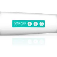 MyMagicWand - vibromasseur puissant - blanc turquoise
