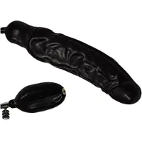 You2Toys - plug anal gonflable latex - grand - noir
