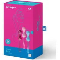 Satisfyer - Boules de geisha mobiles - Set de 3 boules de Kegel