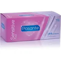 Pasante Sensitive Condoms 144 Units Rose