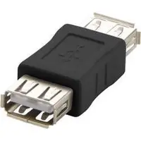 Renkforce USB 2.0 adaptateur [1x USB 2.0 femelle A - 1x USB 2.0 femelle A] noir renkforce