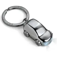 Philippi Hommes, Porte-clés, Porte-clés Cruiser noir poli, Noir, Argent