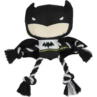 Batman Cerdá Life S Little Moments - Jouet En Corde Pour Chien Mâcher Et Sonore - Nettoyant Des Dents - S R Resistant Et Non Toxique De Batman - Licence Officielle Dc Comics
