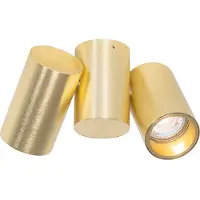 QAZQA Spot design laiton 2 lumières orientable - Michael